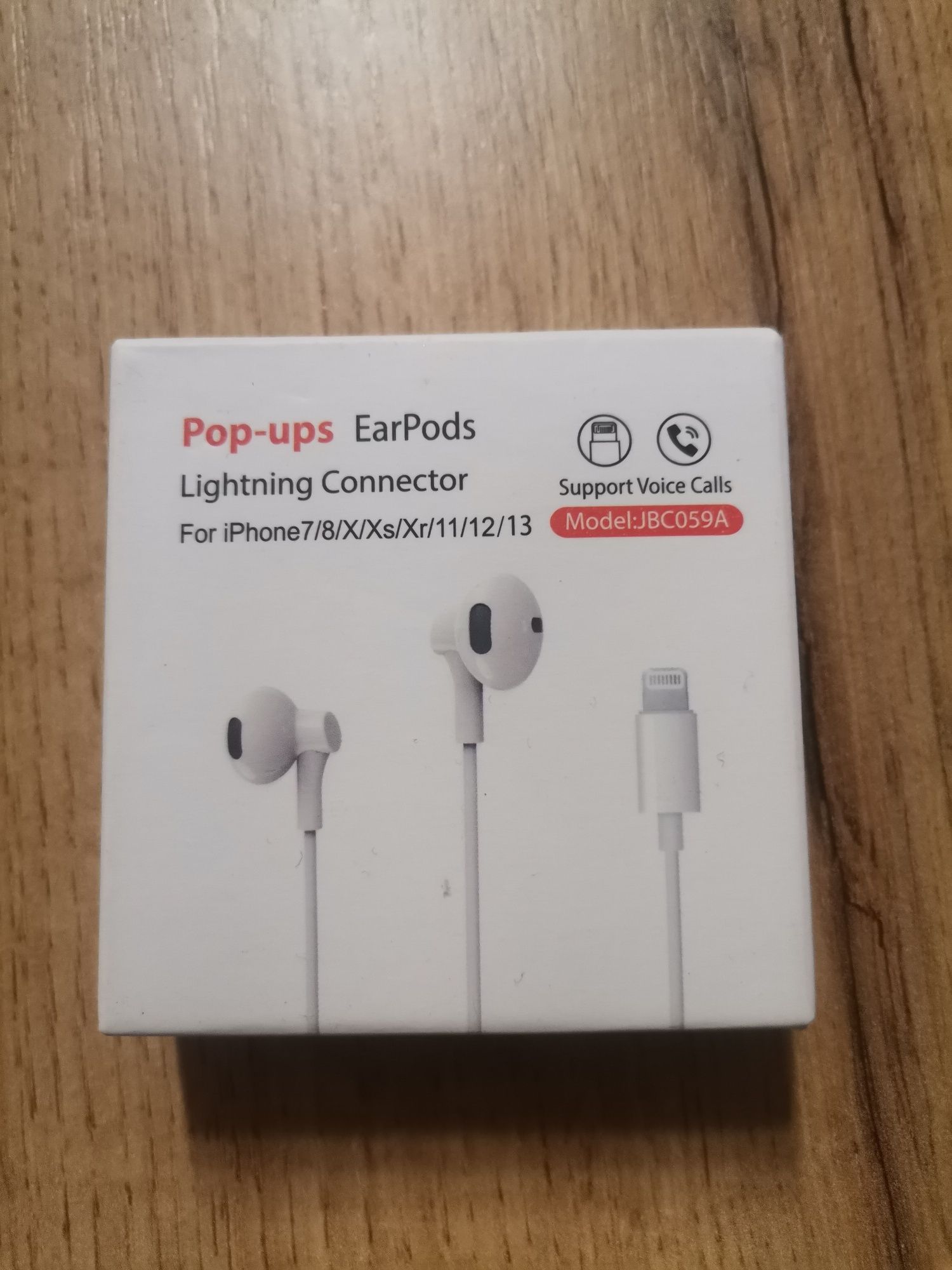 Słuchawki iPhone EarPods Pop-ups Lightning