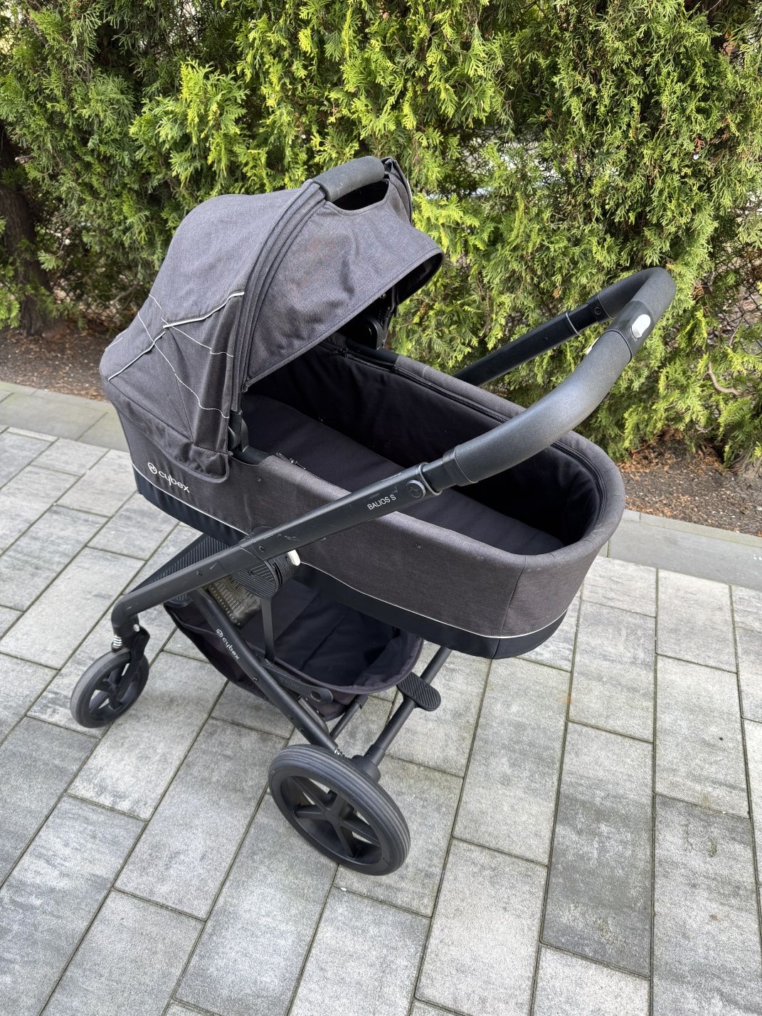 Wózek Cybex Balios S 2w1 czarny gondola spacerówka