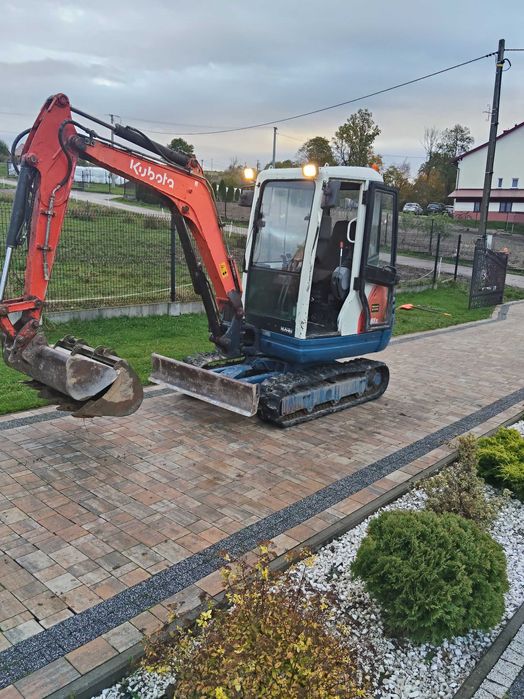 Minikoparka Kubota kx61-3 cena brutto VAT marża