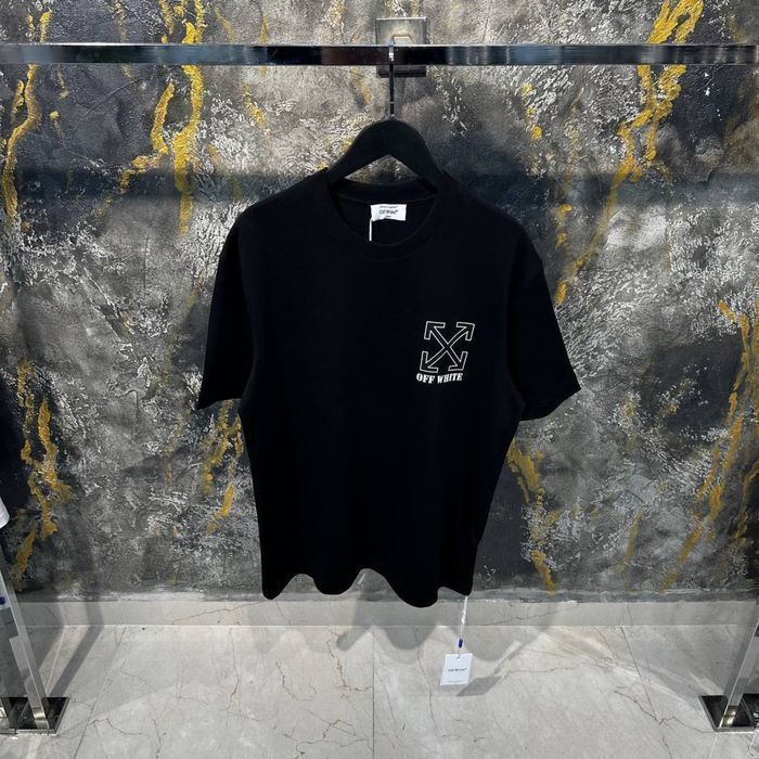 Футболка OFF-WHITE simpsons мужская бренд унисекс оверсайз симпсоны