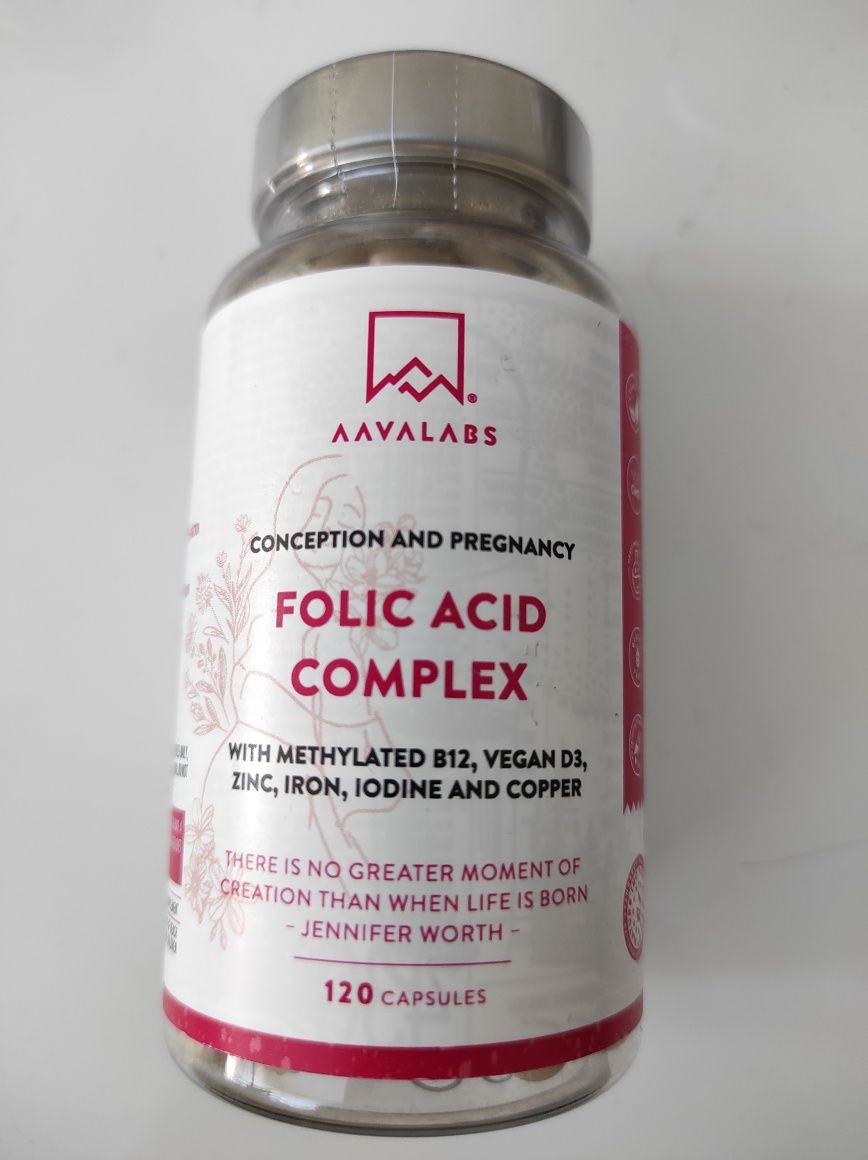 Kompleks kwasu foliowego firmy Aavalabs