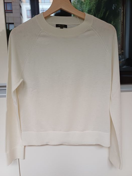 Sweterek massimo dutti z kaszmirem nowy S