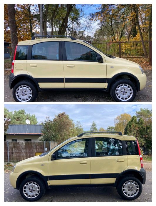Fiat Panda 4x4 Klimatyzacja Hak 5-Drzwi Bez Korozji Świeży Serwis !