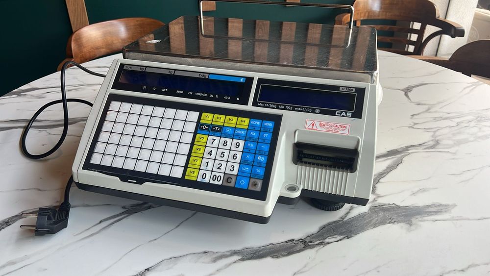 Balança de impressão de etiquetas CAS CL-5500-B