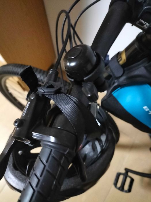 Bicicleta Azul como nova