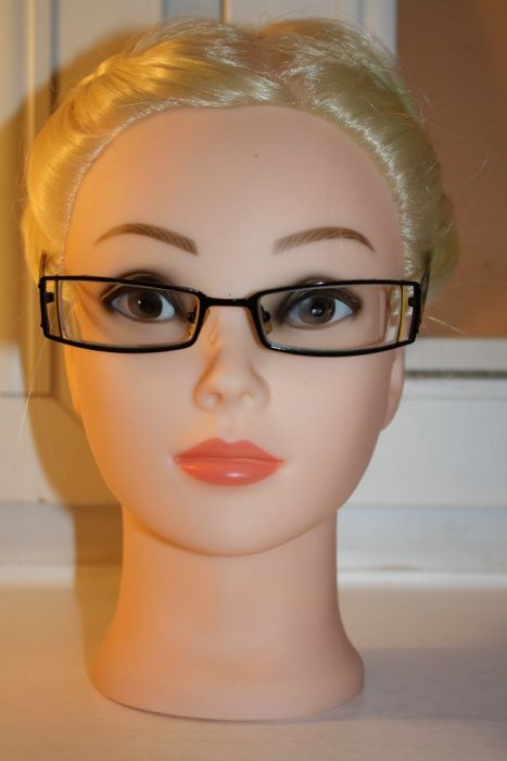 okulary damskie korekcyjne - minus 2,75 wraz z etui