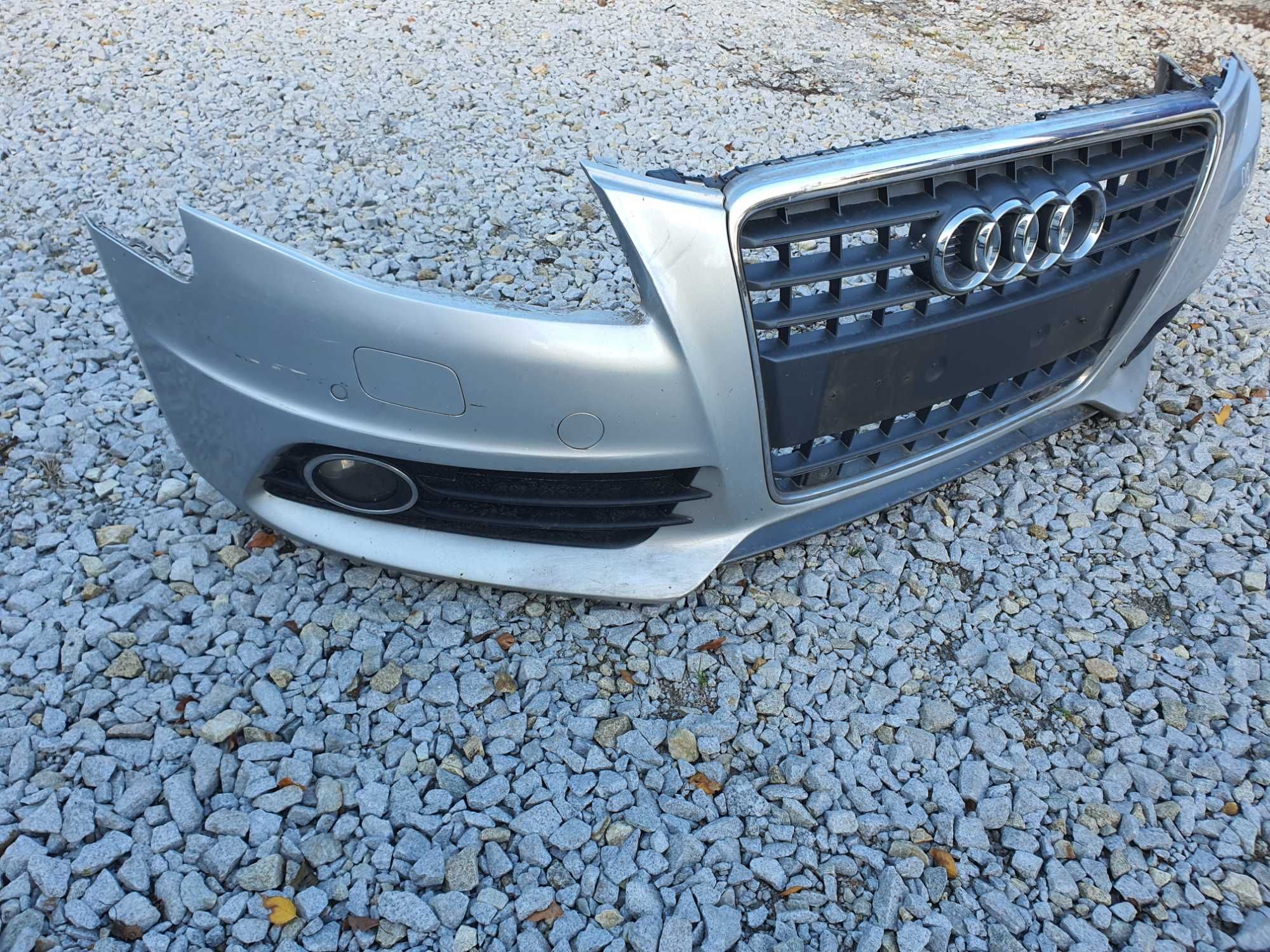 Audi A4 B8 zderzak przód kolor LX7W PDC!!! KSENON!!! S-LINE!!! 09 AL