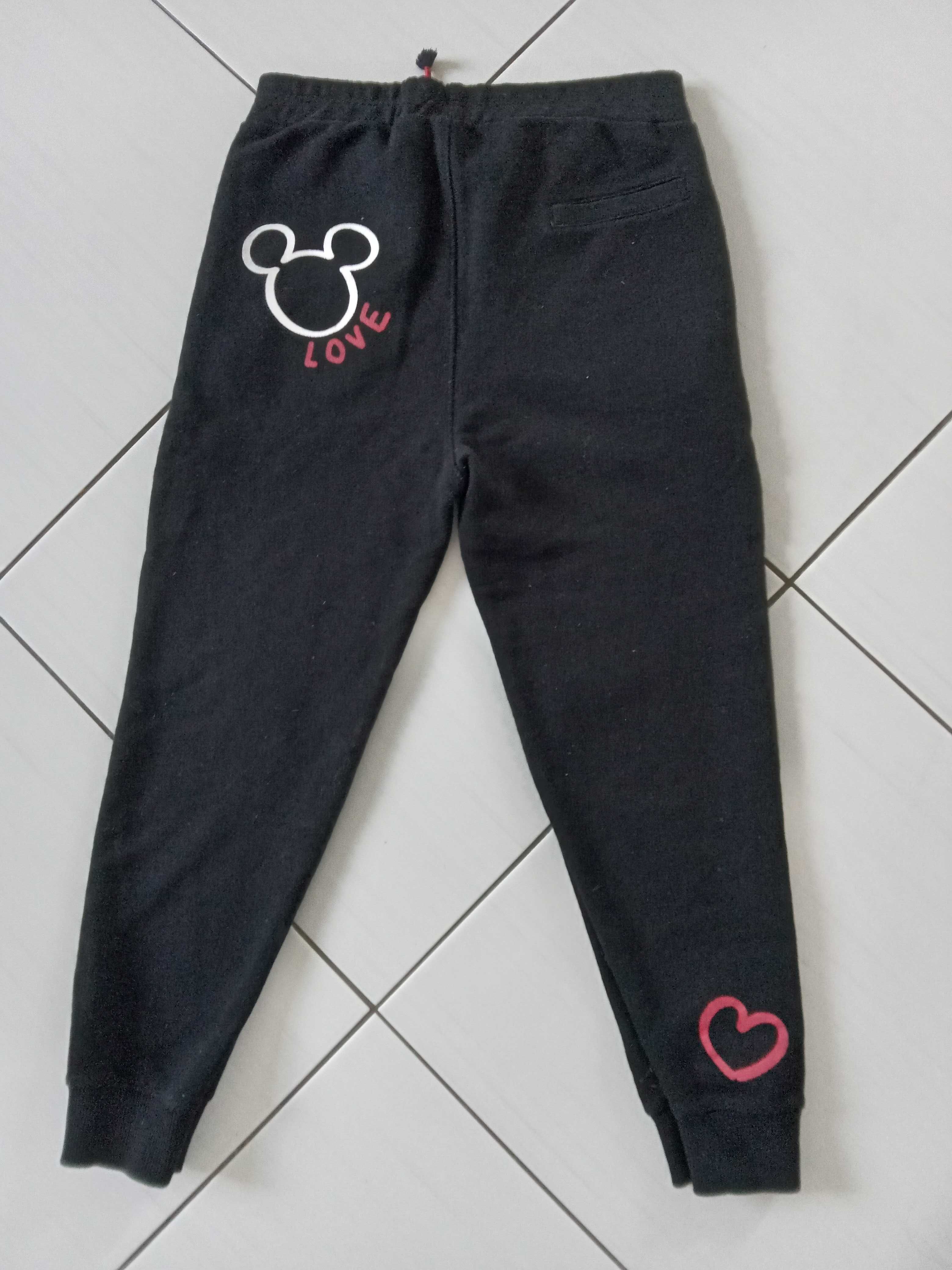 Zara Girls 13-14 lat 164 spodnie dresowe Mickey Mouse Disney