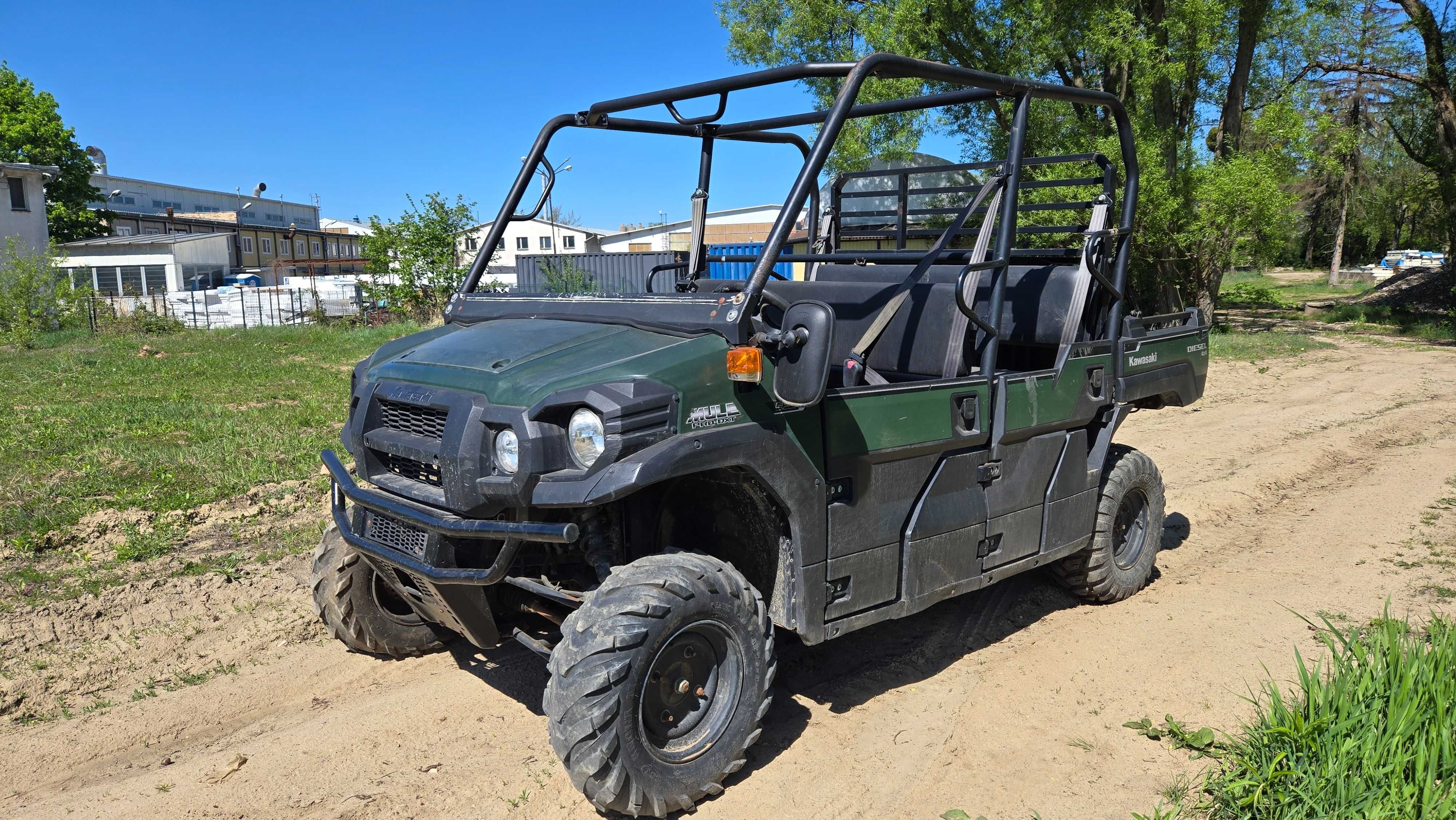 Kawasaki Mule Pro-DX 1000 diesel z 2018 roku pojazd terenowy UTV