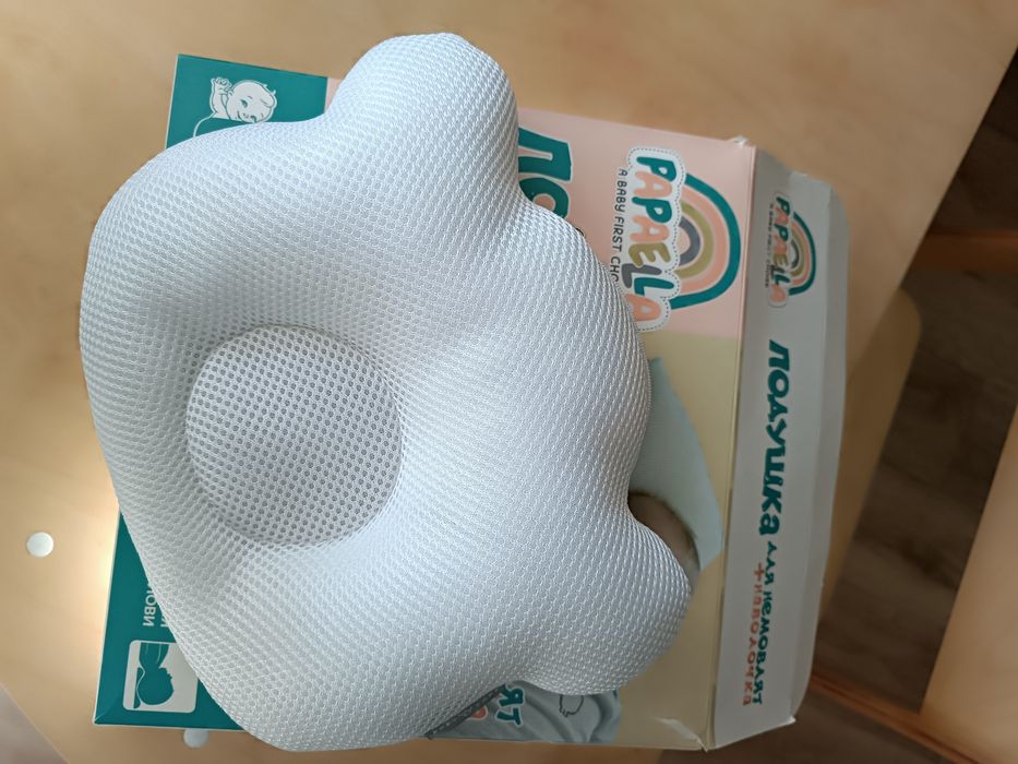 Подушка для немовлят (метелик, ортопедична)