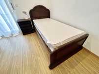 Conjunto Cama e Mesa Cabeceira