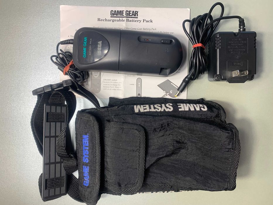 Оригінальні аксесуари для Sega Game Gear
