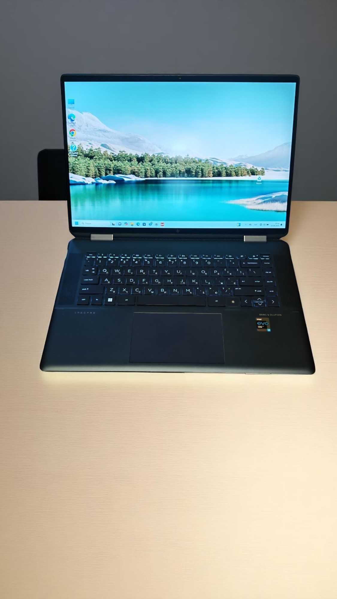 Ноутбук 2в1 HP Spectre 16 x360 3K touch/i7-11390H/16GB/256SSD