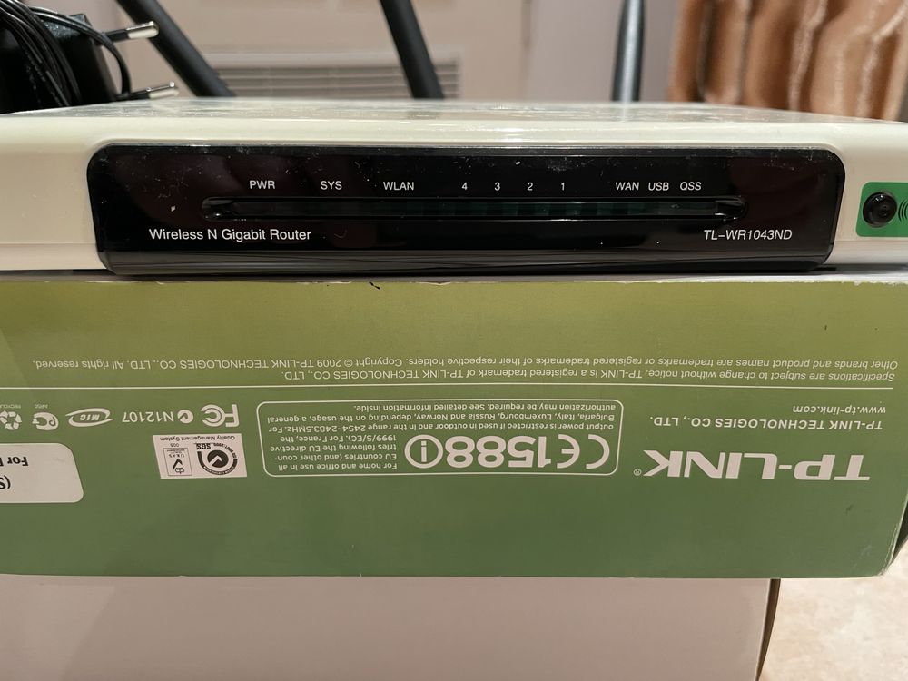 Router TP-Link TL-WR1043ND