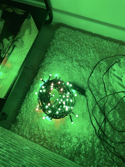 Lampki choinkowe światełka led RGB Girlanda świetlna Boże Narodzenie