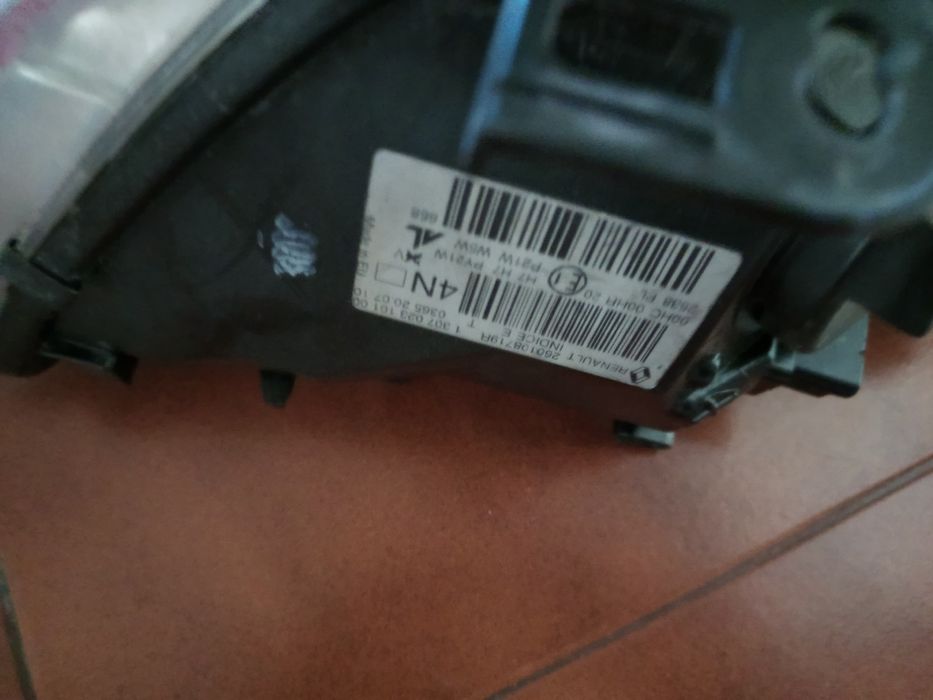 Faróis Renault Megane 3