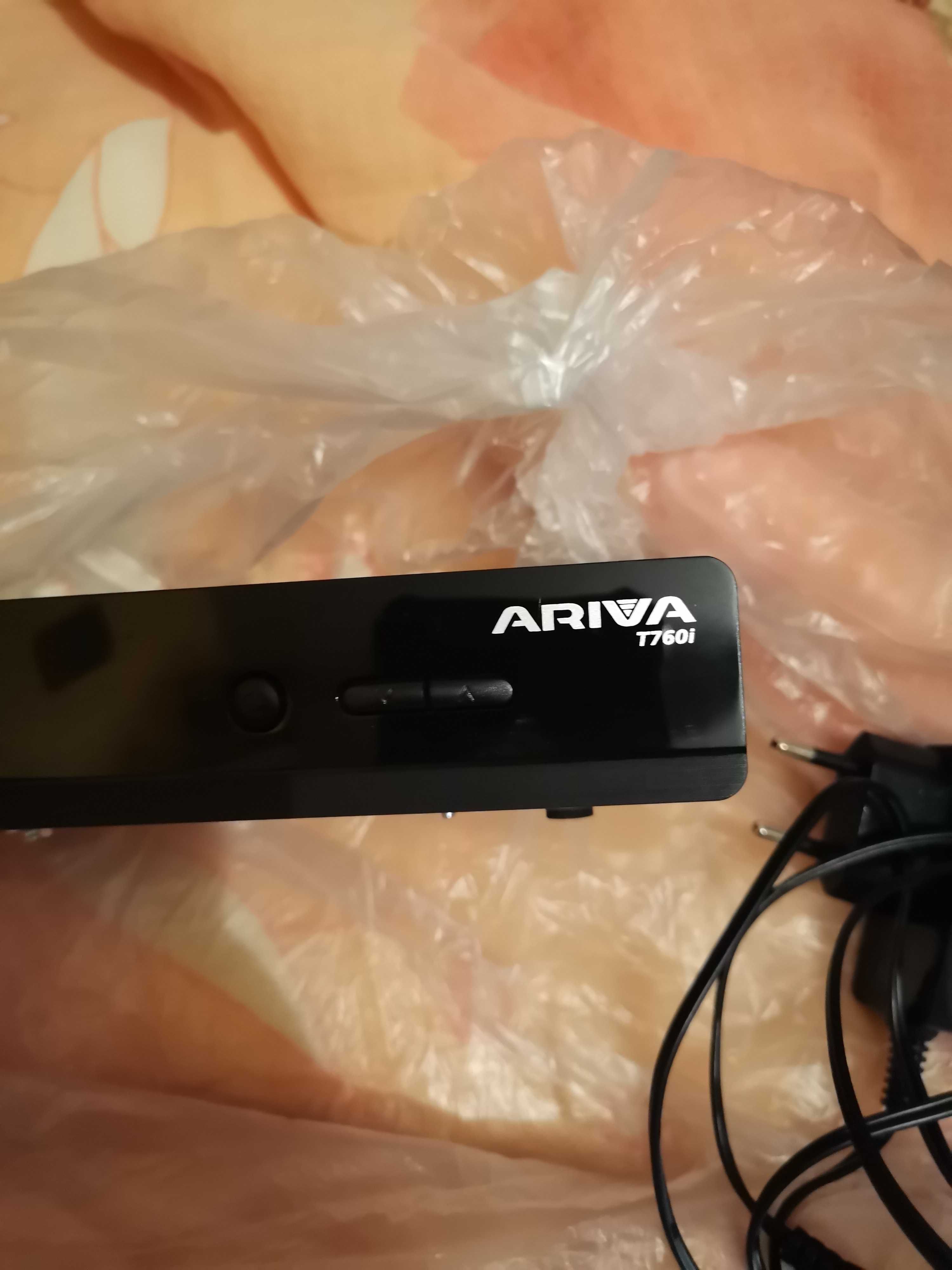 Ferguson Ariva T760i dekoder tuner DVB-T2 H.265 HEVC wszystkie program