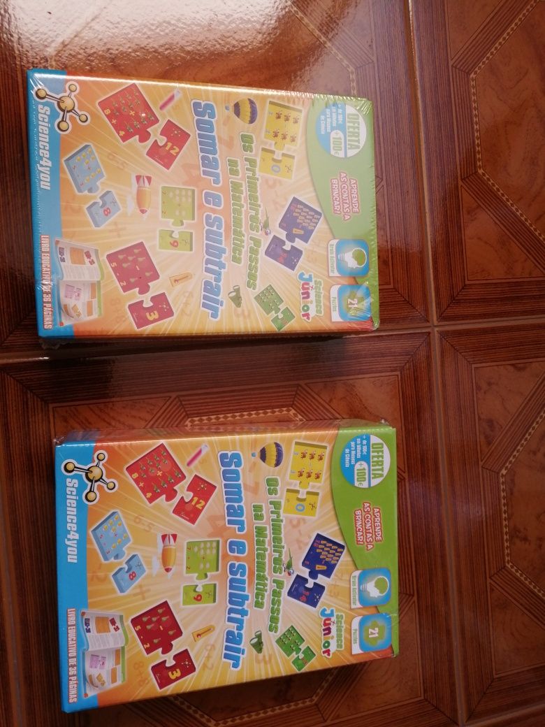 Puzzle educativo Science 4 you Somar e subtrair