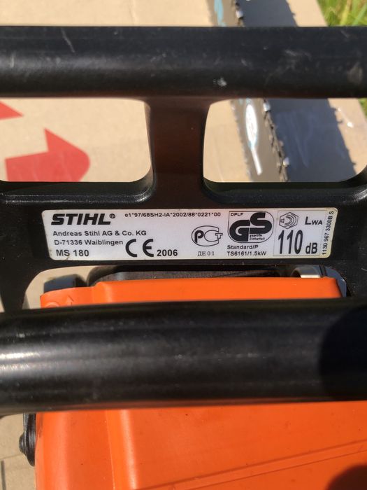 Бензопила - STIHL MS 180. Оригінал. Штиль 180