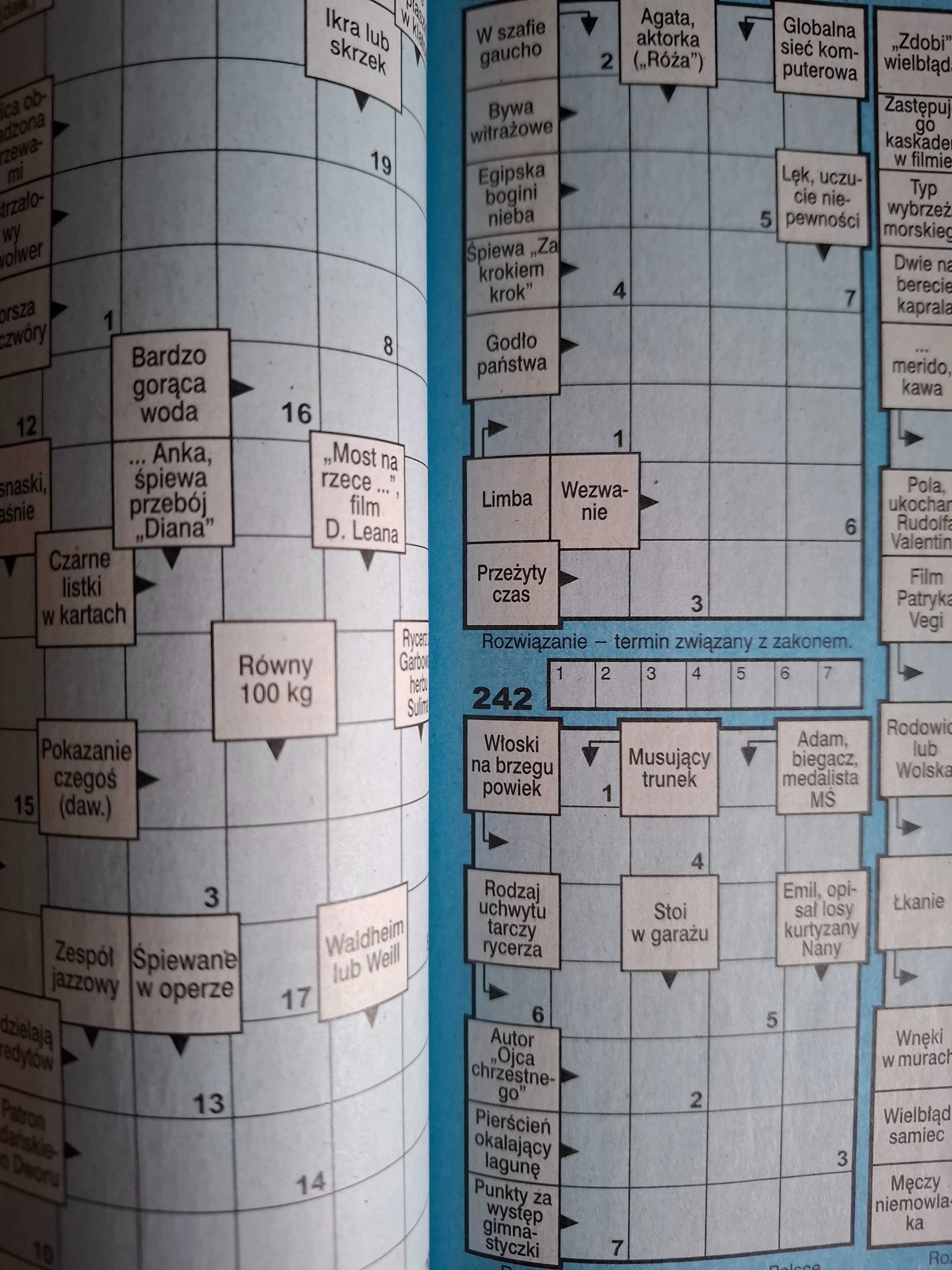 TECHNOPOL 500 PANORAMICZNYCH Krzyżówek Łamigłówek Sudoku 2024