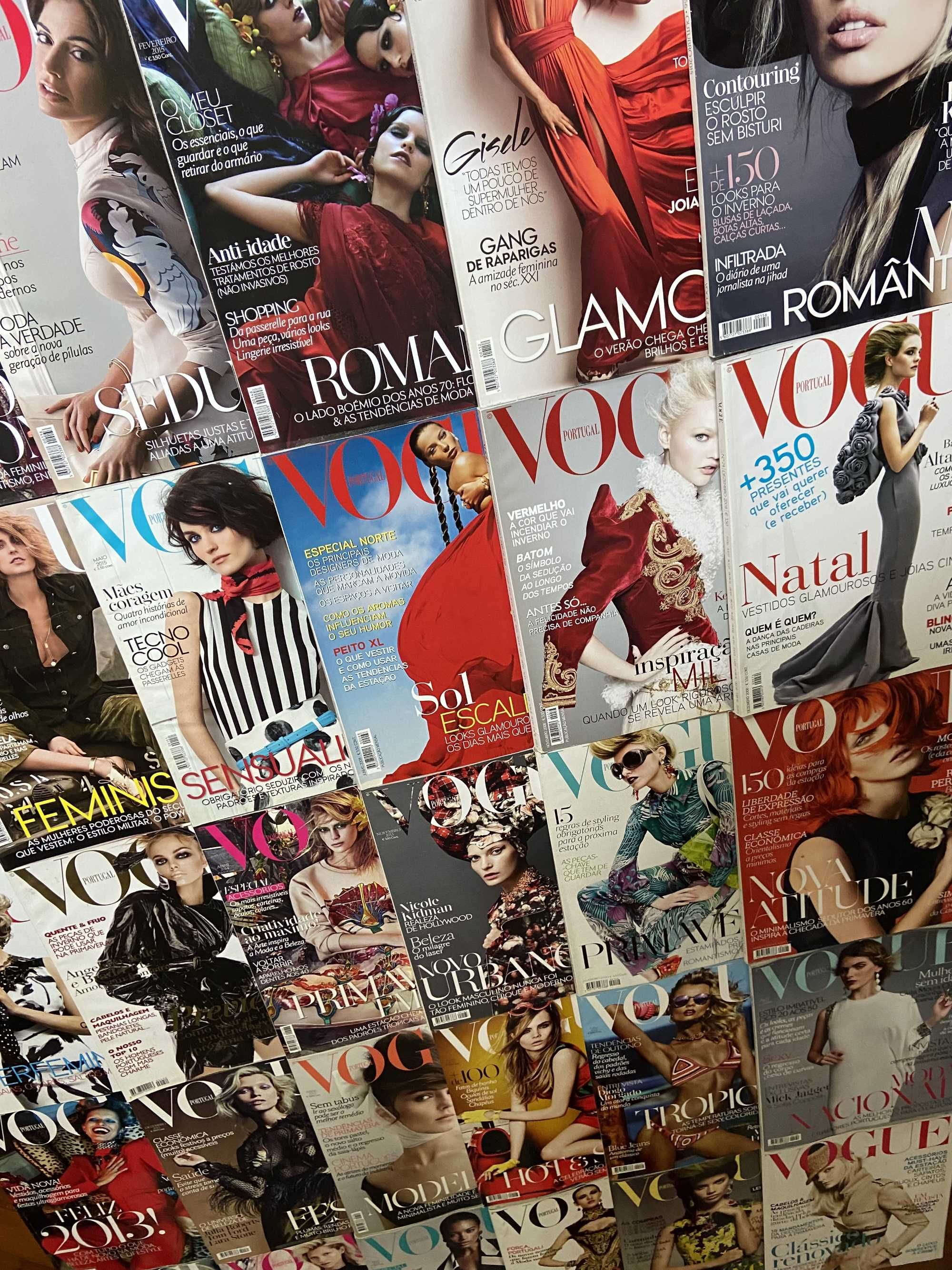 Coleção 50 Revistas VOGUE