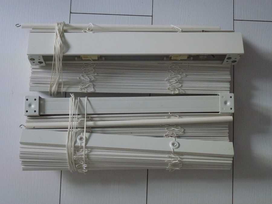 Żaluzja drewniana Colours Cana 45 x 180 cm biała