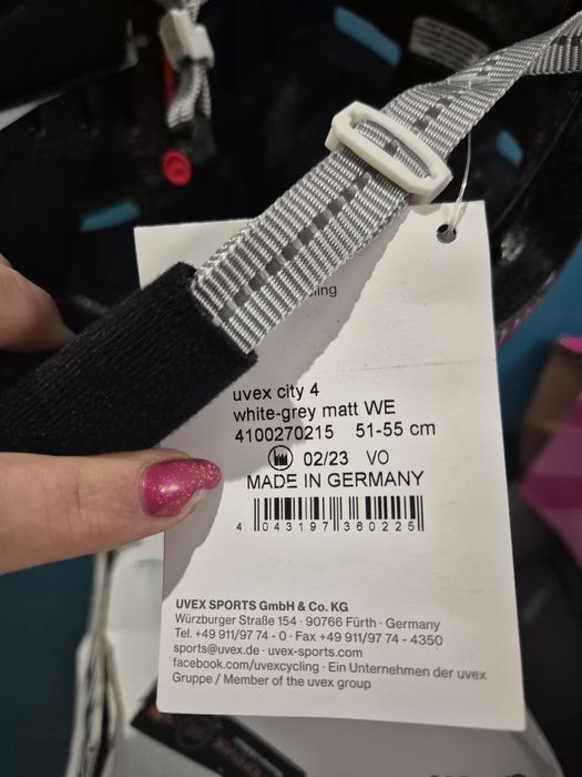 Miejski kask rowerowy Uvex City 4 51-55cm