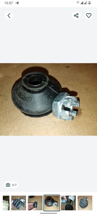 Пильники та подушка ВАЗ Самара 2108-21099