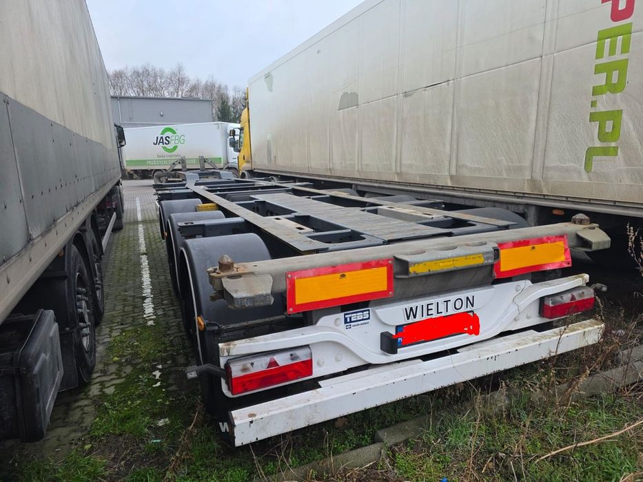 Wielton Naczepa podkontenerowa  Sprzedam lub odstąpię leasing