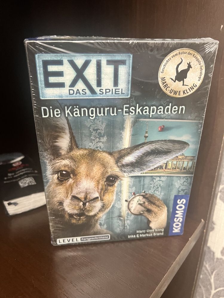 Игра Exit Кенгуру на немецькій мові