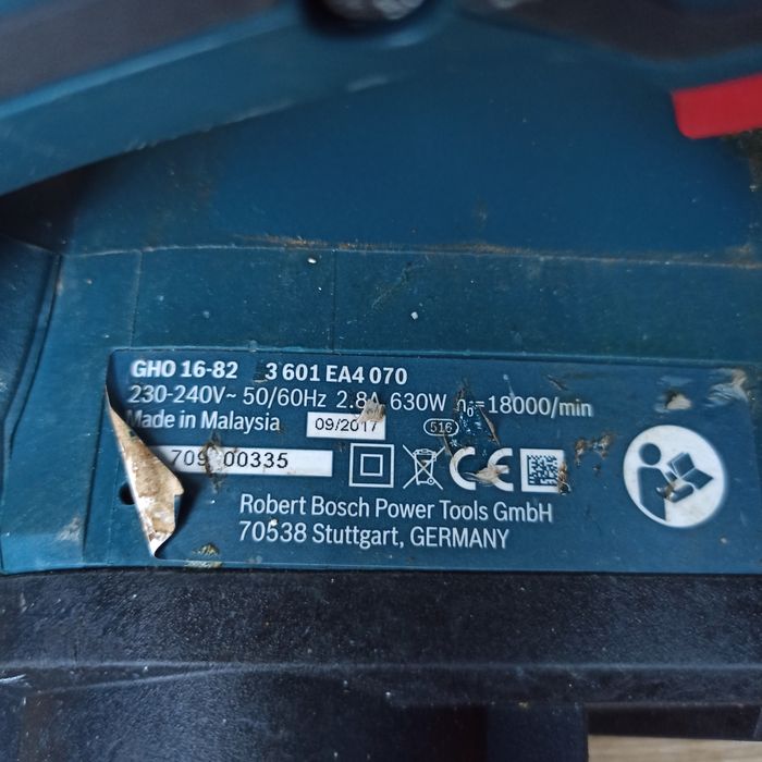 Strug elektryczny hebel heblarka BOSCH GHO 16-82 Professional 230-240V
