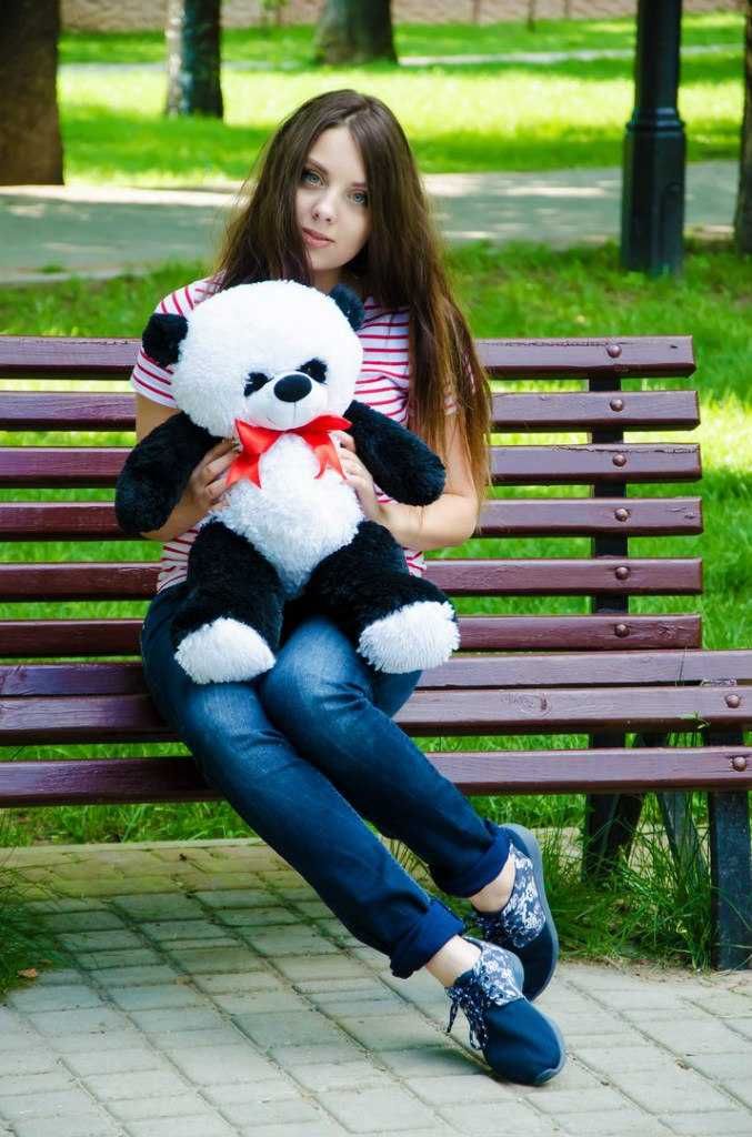 Плюшева панда Рональд 160 см!