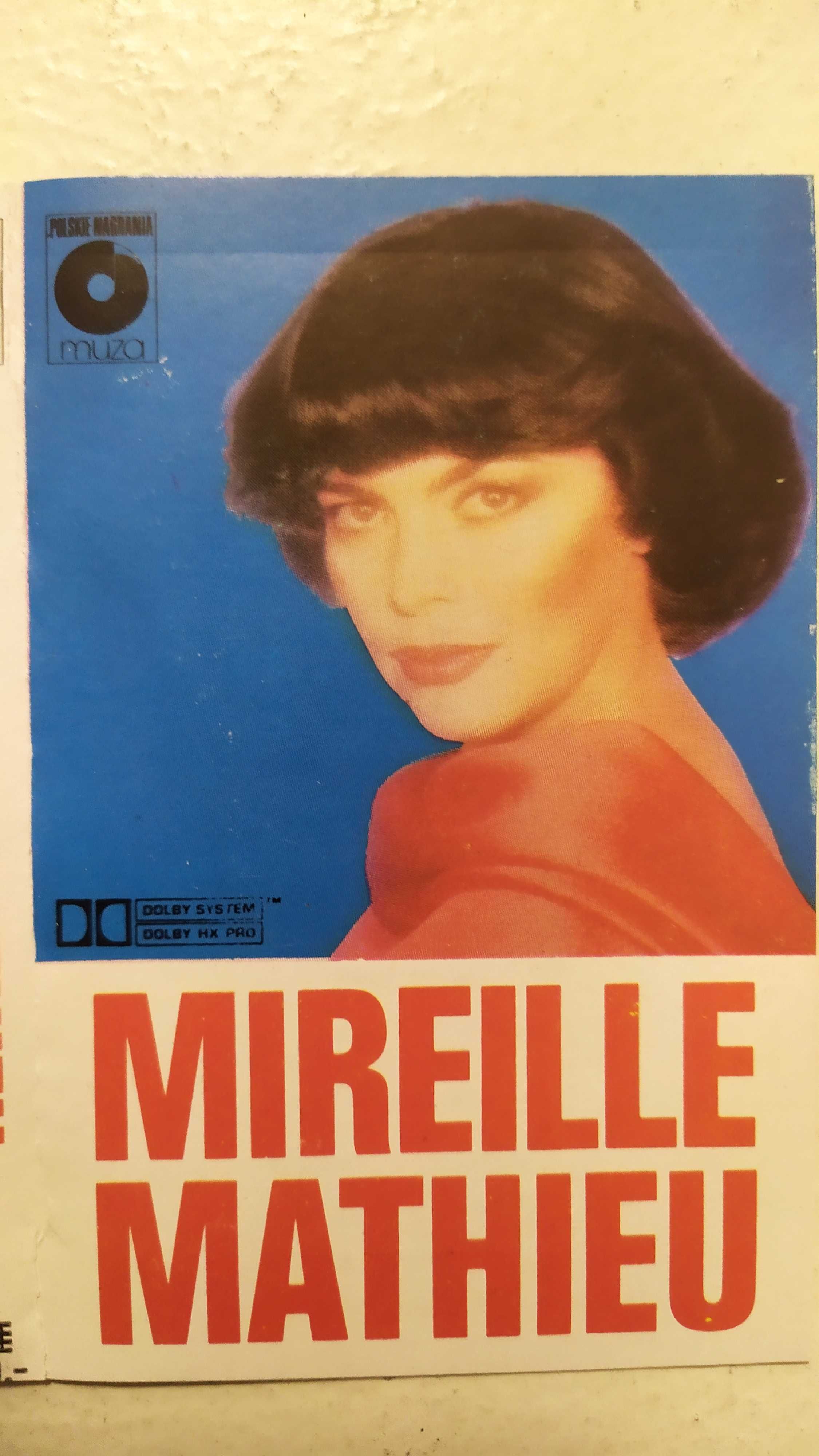 Mireille Mathieu Polskie Nagrania Muza kaseta MC