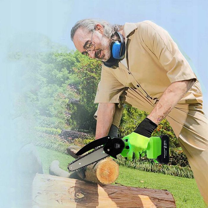Pilarka łańcuchowa akumulatorowa ręczna piła do drewna i gałęzi