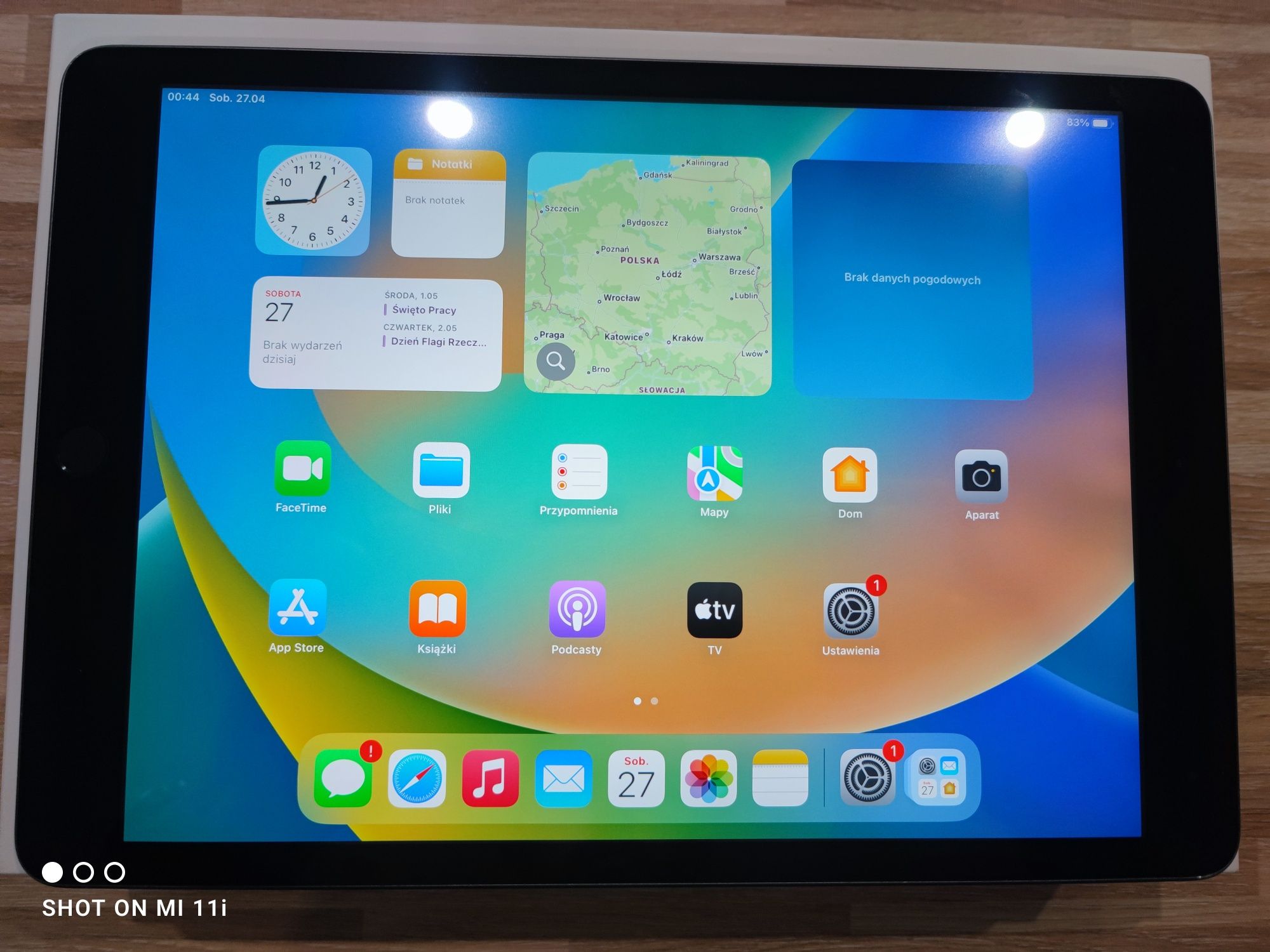 Tablet Apple iPad Gen 9 . Nowy !!!