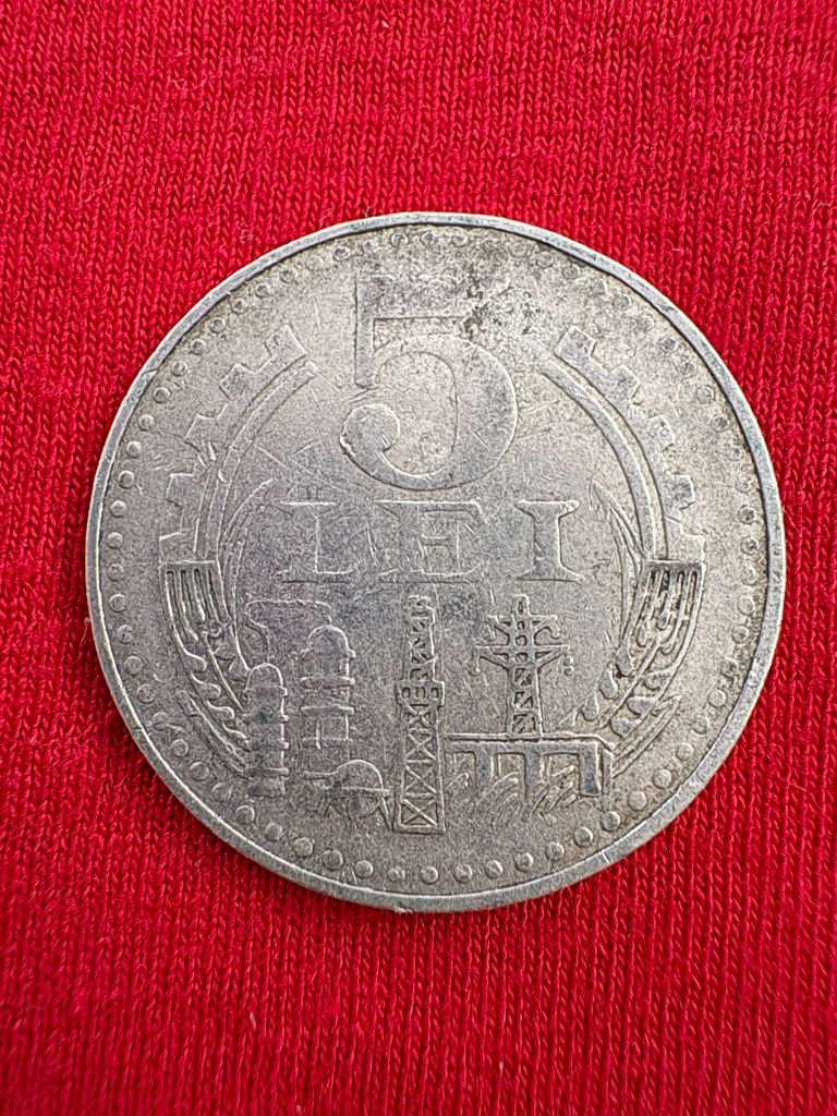 Moneta 5 Lei Rumunia 1978r