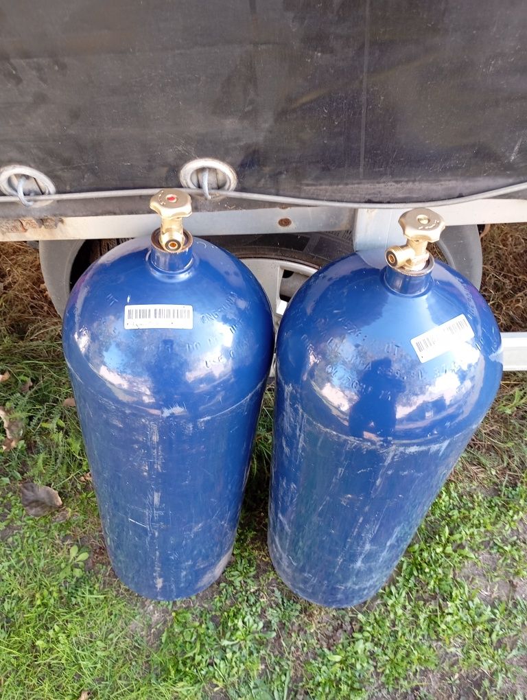 Butla gazowa zbiornik wózek widłowy camper LPG propan 33kg