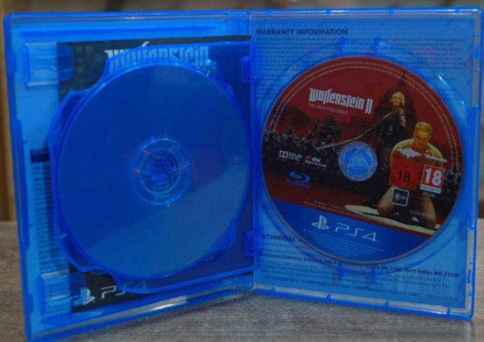 КОЛЕКЦІЙНА ГРА Wolfenstein Alt History Collection Б/У TVOYO