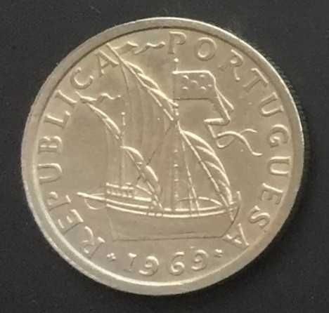 Moeda de 2$50 - Portugal - 1969