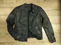Jack & jones j.richard р m байкерська шкіряна куртка чоловіча під мото
