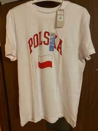 T-shirt koszulka POLSKA rozm. L, nowa