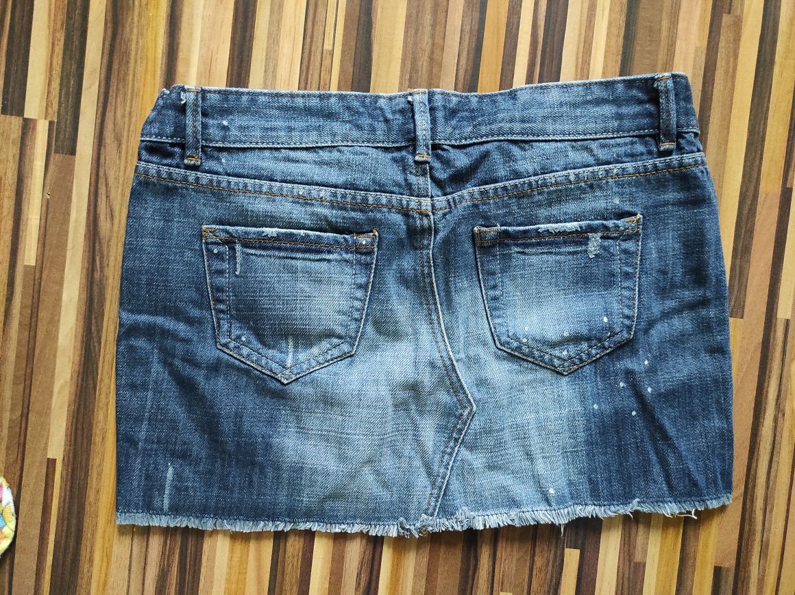 Spódniczka jeans mini rozmiar S 36 mini New Look