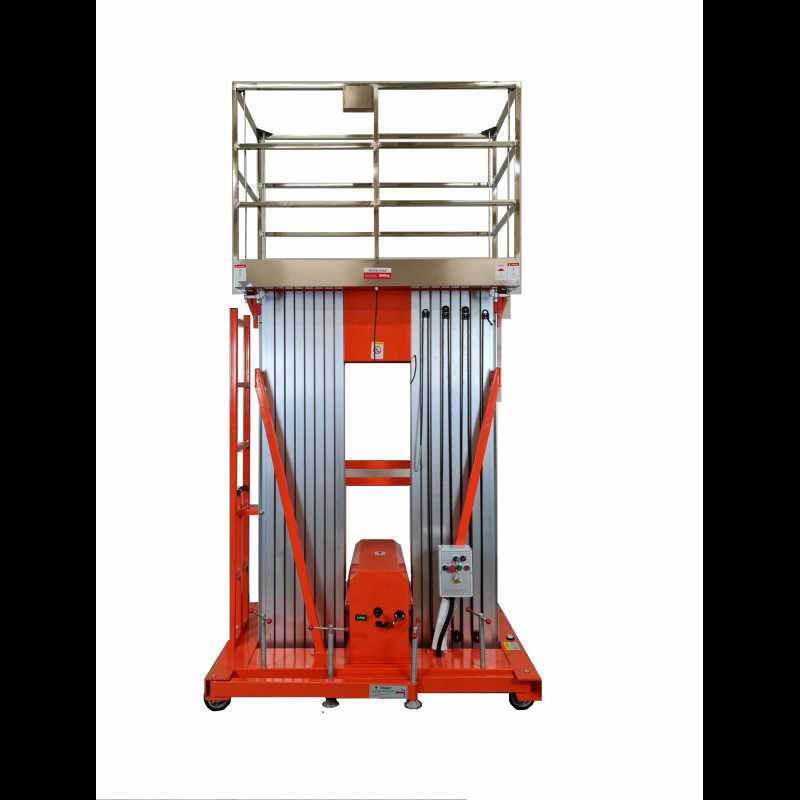 -10% Podnośnik masztowy GTWY14-200S, 200kg,wysokość podn. 14M, DC