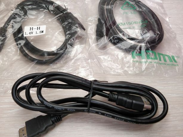 Шнур кабель HDMI-HDMI 1м