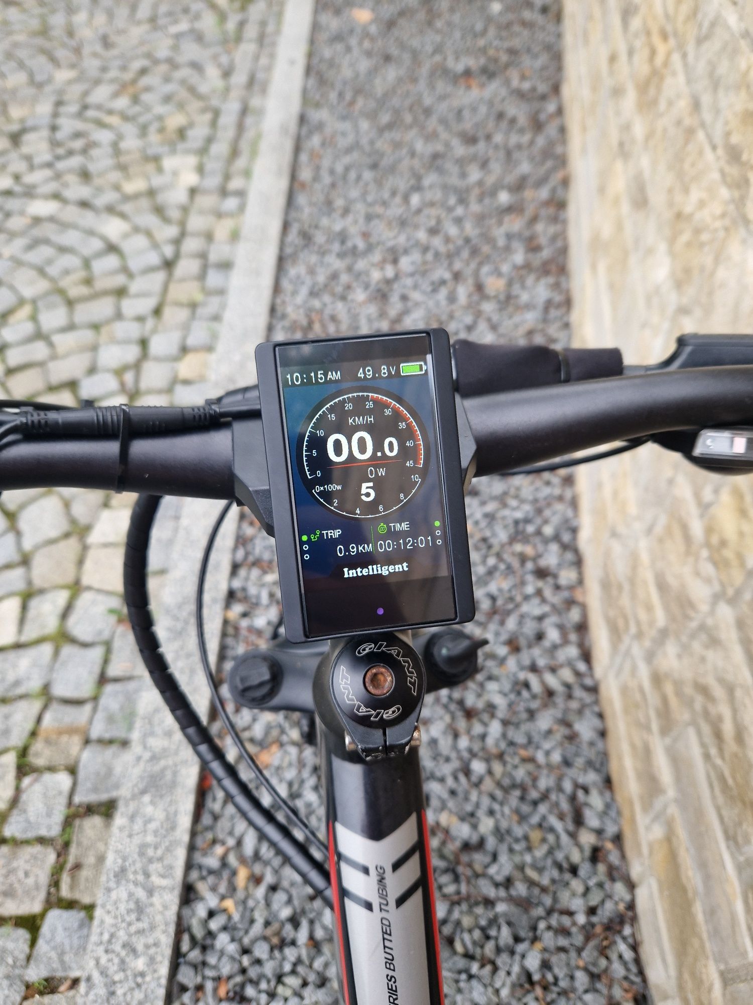 Konwersja rower elektryczny ebike przeróbka bafang 1150Wh 24Ah manetka