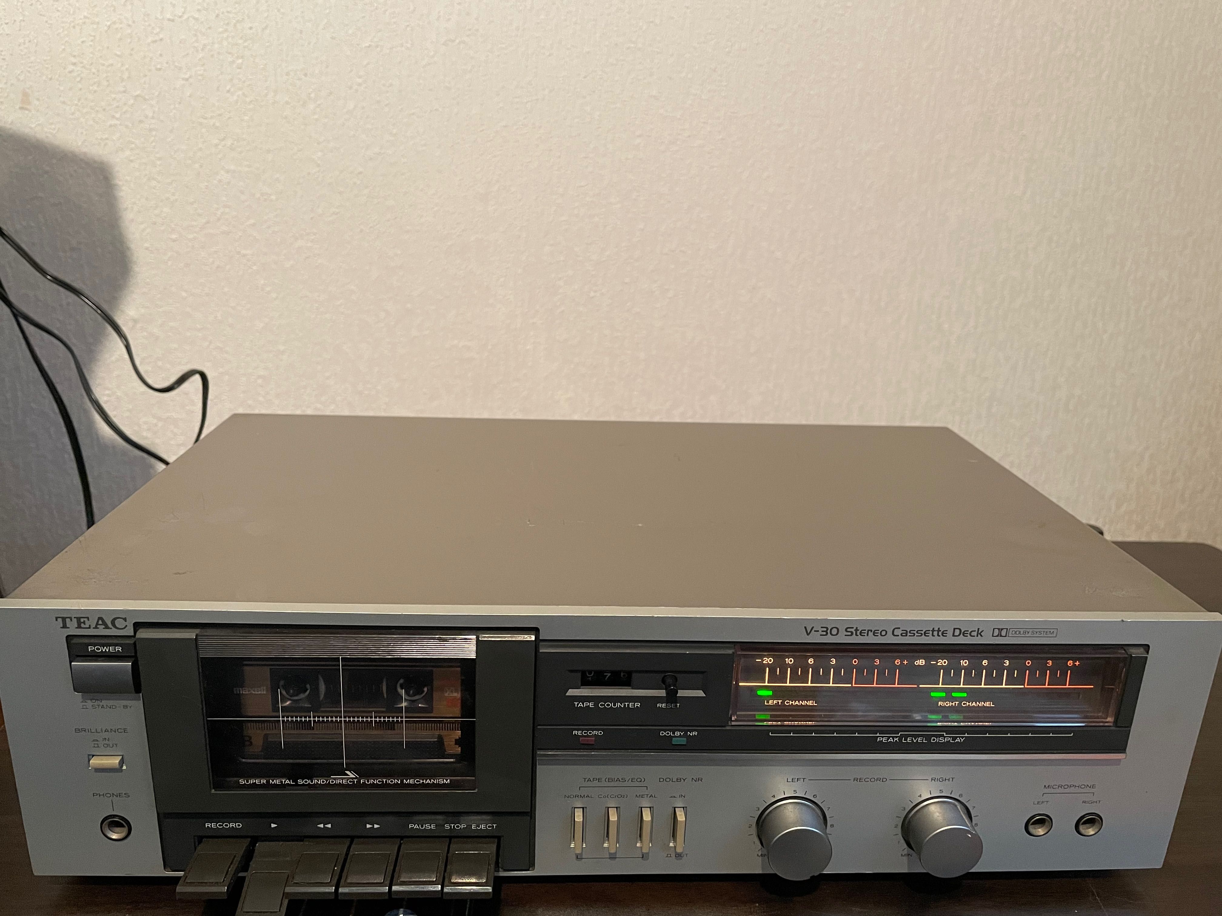 Teac V-30 Magnetofon Kasetowy