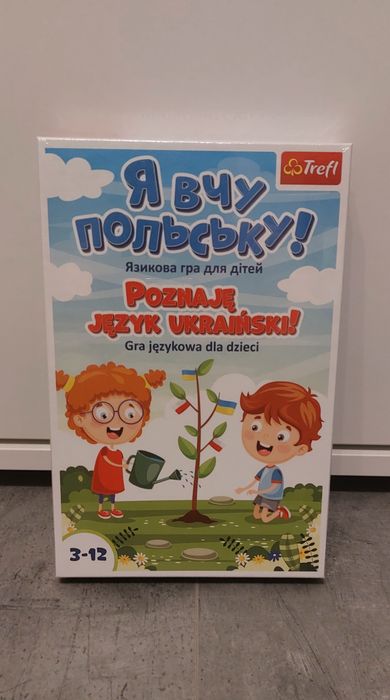Gra językowa dla dzieci TREFL_Poznaję język ukraiński/polski