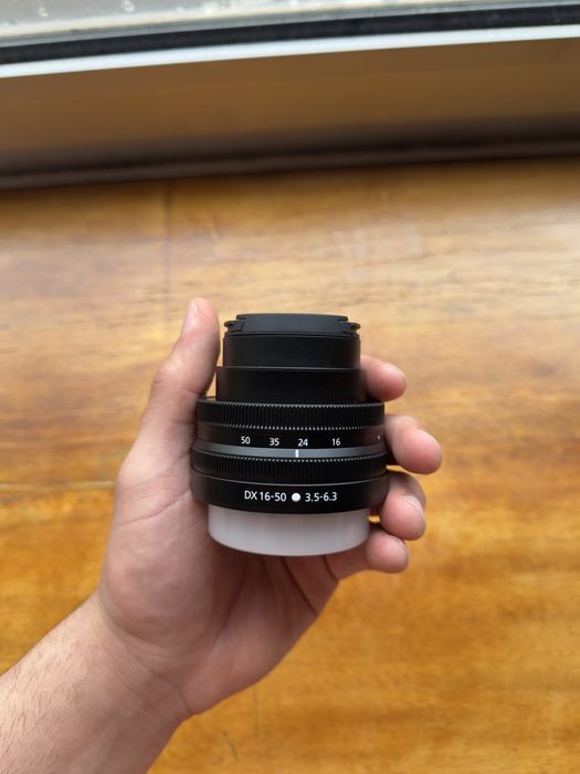 Nikkor Z DX 16‑50 mm f/3.5‑6.3 VR – Condição Impecável