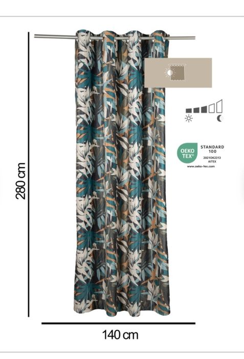 Cortinados Navia Leroy Merlin em velour