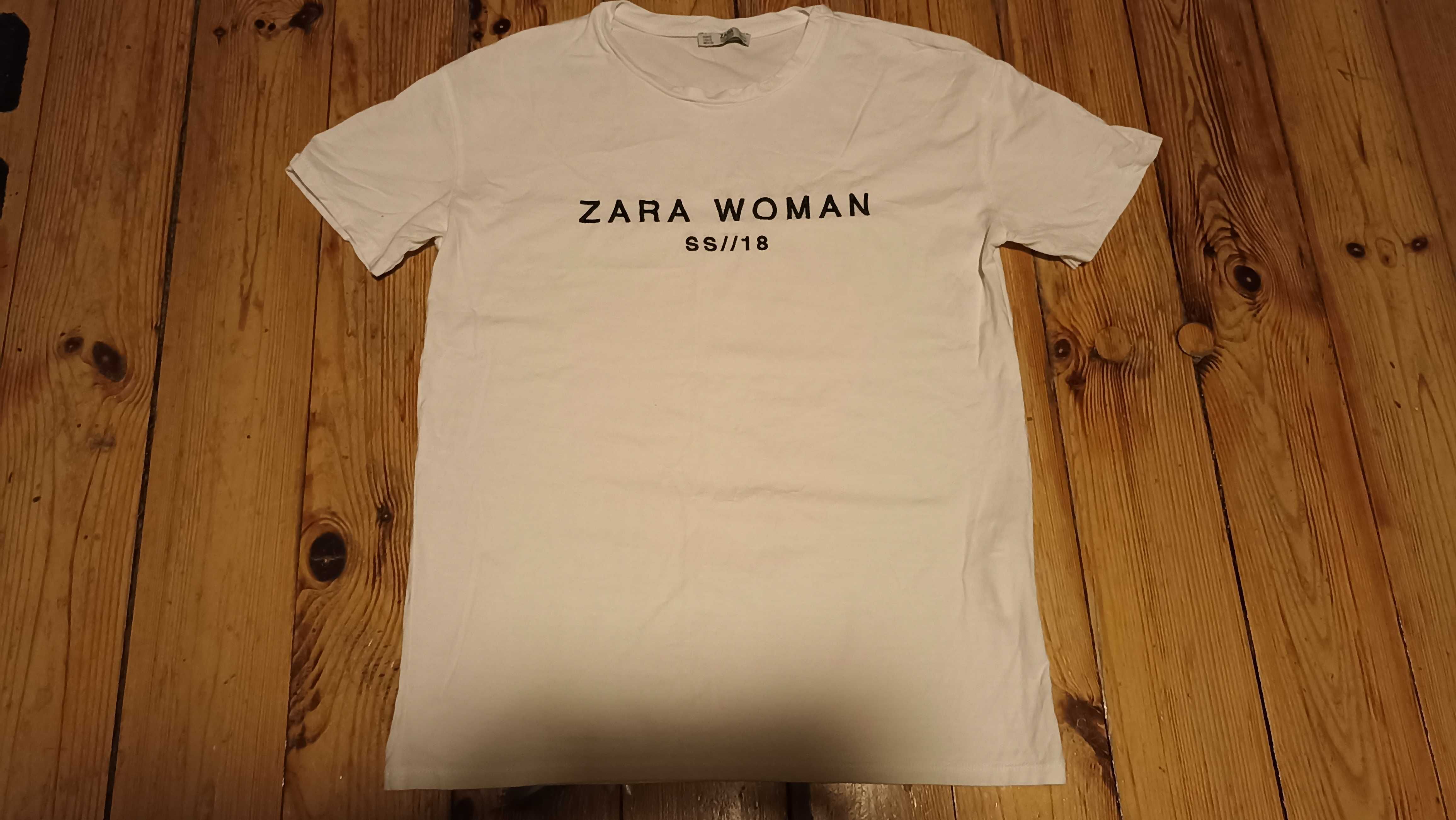 Zara Woman ss//18 T-shirt, rozmiar S.